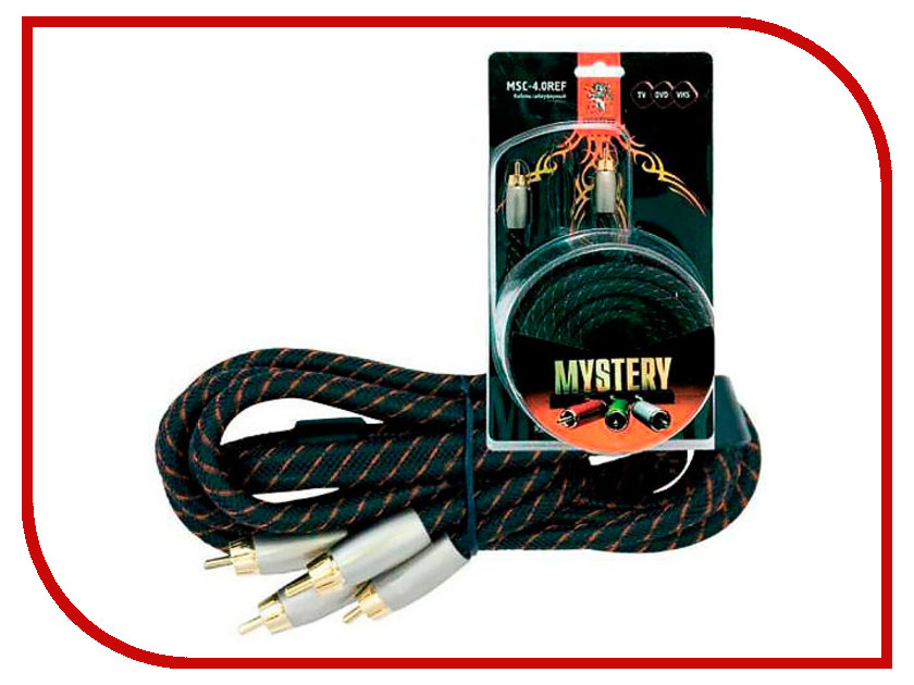 фото Аксессуар Mystery 3RCA - 3RCA 4m HDV-4.0REF