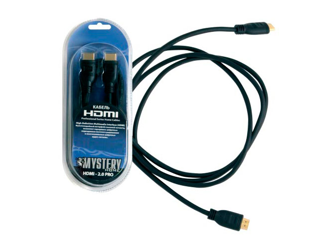 фото Аксессуар Mystery HDMI - HDMI 2m HDMI-2.0pro