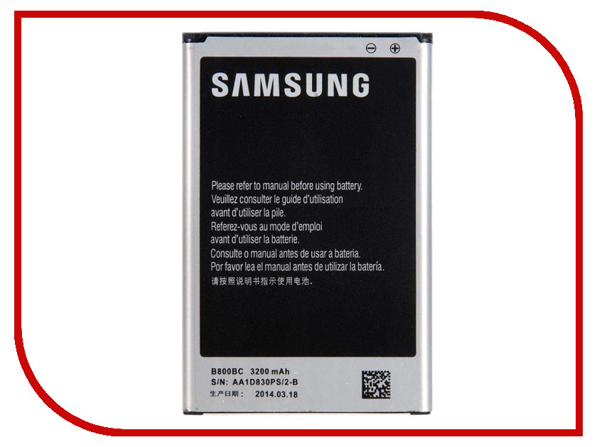 

Аккумулятор RocknParts для Samsung Galaxy Note 3 385663, 385663