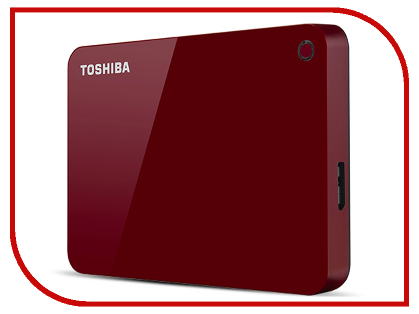 

Жесткий диск Toshiba Canvio Advance 4Tb Red HDTC940ER3CA, HDTC940ER3CA