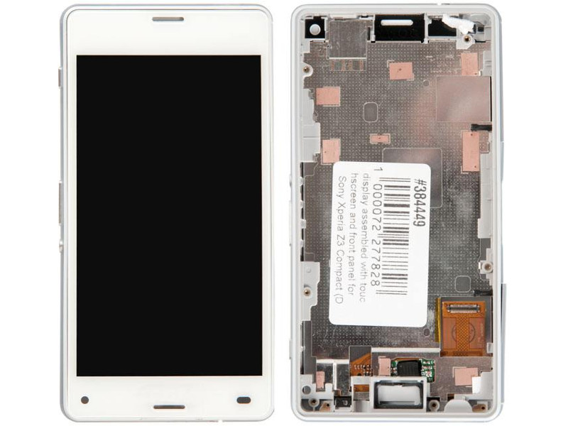 

Дисплей RocknParts для Sony Xperia Z3 Compact D5803 White 384449, 384449