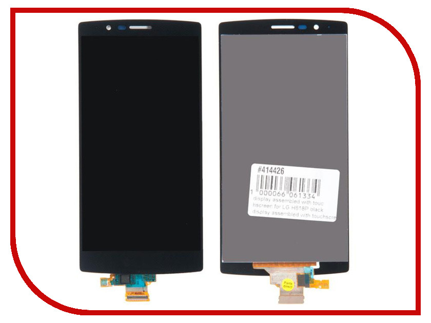 

Дисплей RocknParts для LG G4 H818P Black 414426, 414426