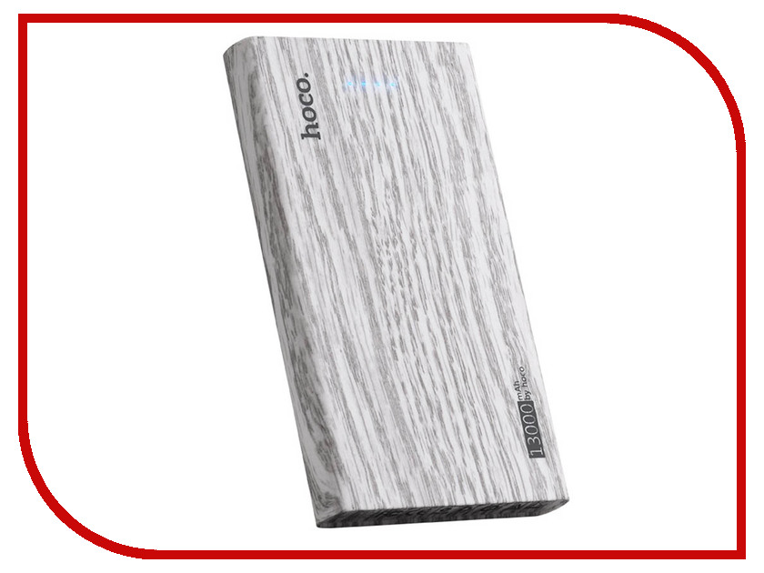 

Аккумулятор Hoco B36 LED Wooden 13000mAh Fir Wood 98881, B36 LED Wooden