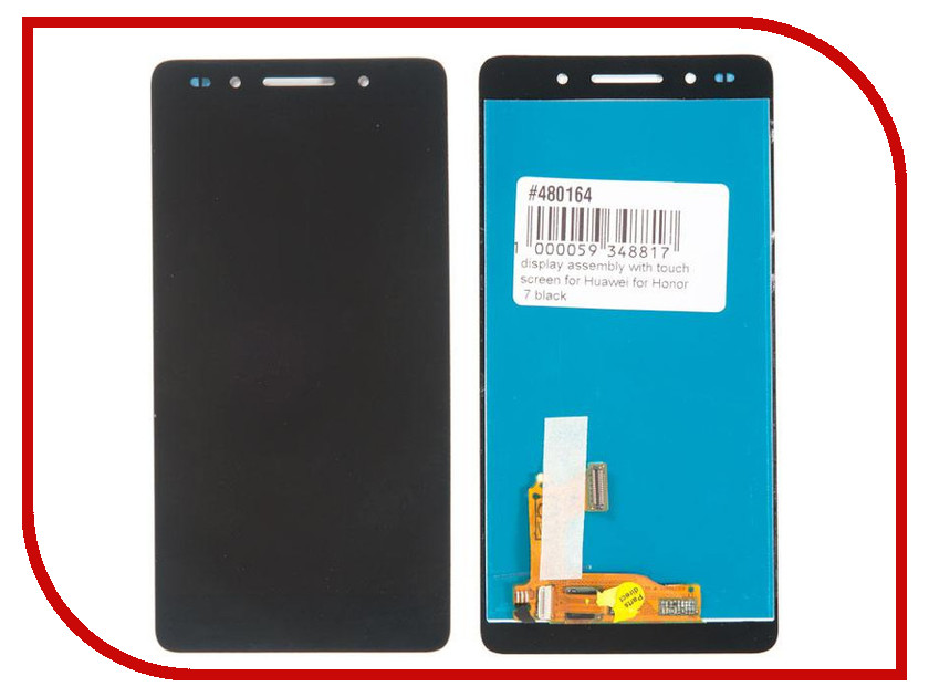 фото Дисплей RocknParts для Huawei Honor 7 Black 480164