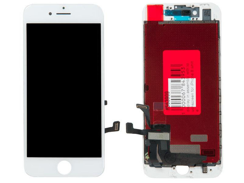 

Дисплей RocknParts для APPLE iPhone 8 White 563909, 563909