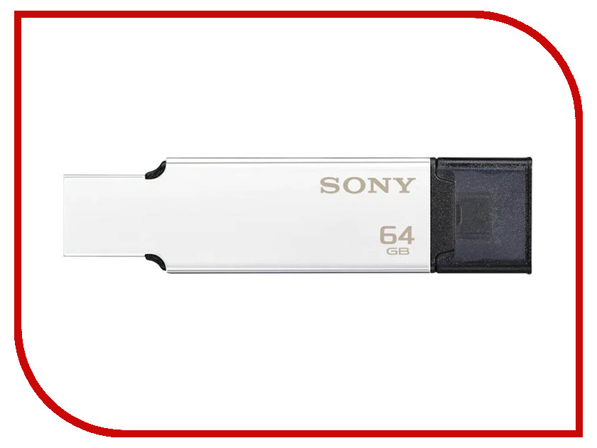 

USB Flash Drive 64Gb - Sony CA2 USB Type-C Silver USM64CA2, USM64CA2