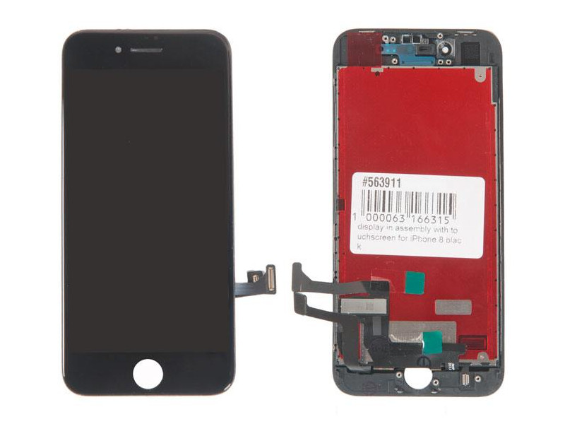 

Дисплей RocknParts для APPLE iPhone 8 Black 563911, 563911