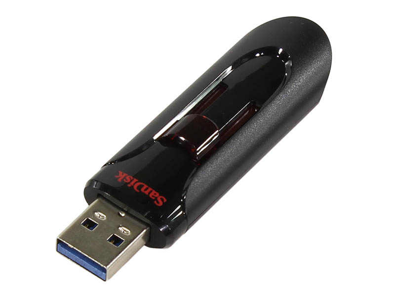 Zakazat.ru: USB Flash Drive 128Gb - SanDisk Cruzer Glide 3.0 Black SDCZ600-128G-G35