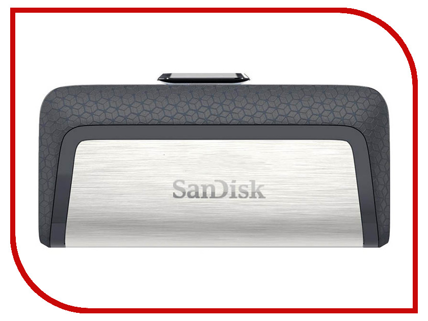 фото USB Flash Drive SanDisk Ultra Dual Drive USB Type-C 64GB Grey SDDDC2-064G-G46