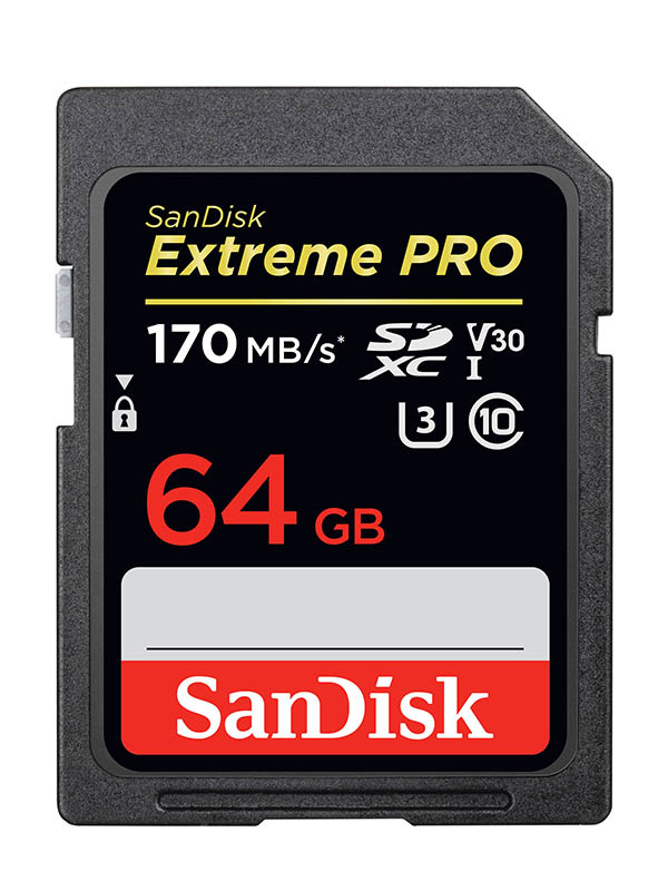 

Карта памяти 64Gb - SanDisk Extreme Pro - Secure Digital XC Class 10 UHS-I SDSDXXY-064G-GN4IN, SDSDXXY-064G-GN4IN
