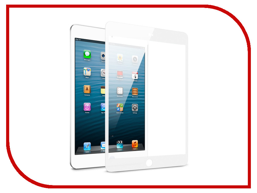 

Аксессуар Защитное стекло для Apple iPad Mini 4 Zibelino TG 5D White ZTG-5D-IPAD-MINI4-WHT, ZTG-5D-IPAD-MINI4-WHT