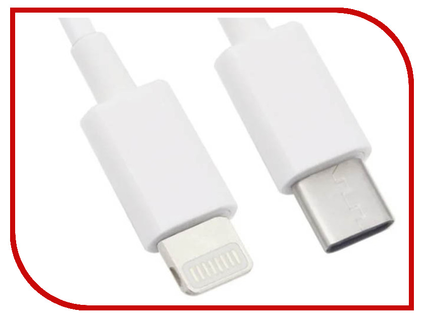 фото Аксессуар Deppa USB Type-C - Lightning 1.2m White DEP-72280