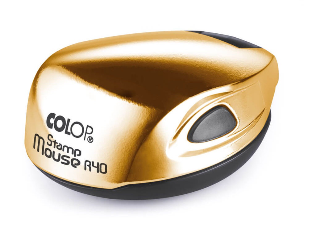 

Оснастка для круглой печати Colop Stamp Mouse R40 d-40mm Gold, Stamp Mouse R40
