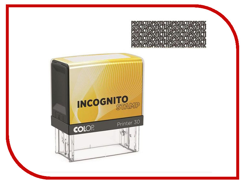 

Штамп стандартный Colop Printer 30 Incognito, Printer 30 Incognito