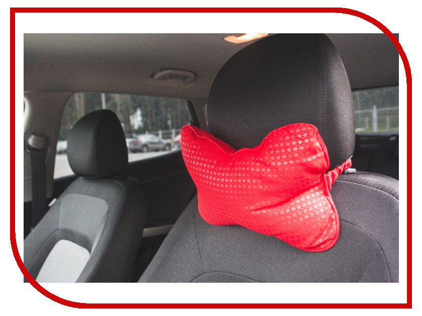 

Подушка на подголовник СИМА-ЛЕНД Red 856160, 856160