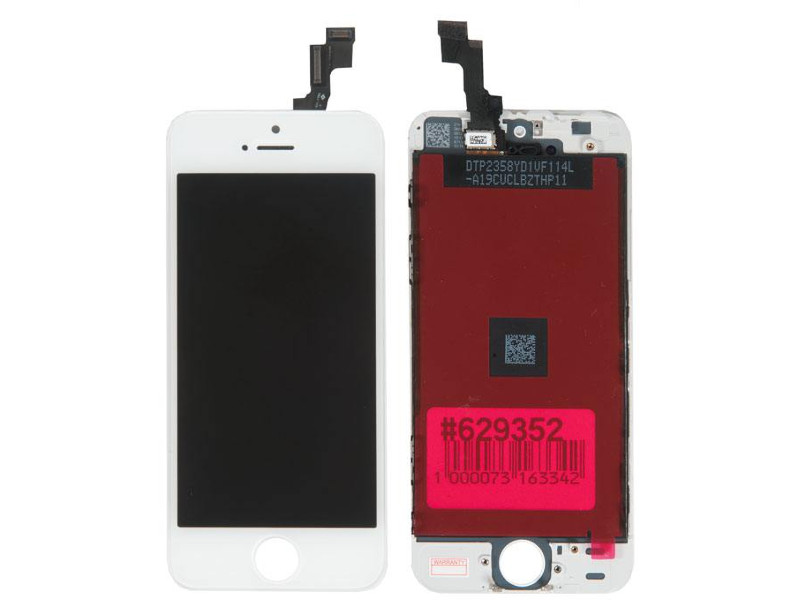 

Дисплей RocknParts для APPLE iPhone 5S White 629352, 629352