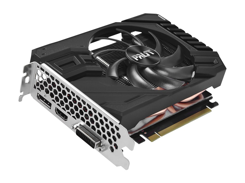 

Видеокарта Palit GeForce GTX 1660 Ti StormX OC 1500Mhz PCI-E 3.0 6144Mb 12000Mhz 192 bit DVI HDMI DP NE6166TS18J9-161F, PA-GTX1660Ti StormX OC