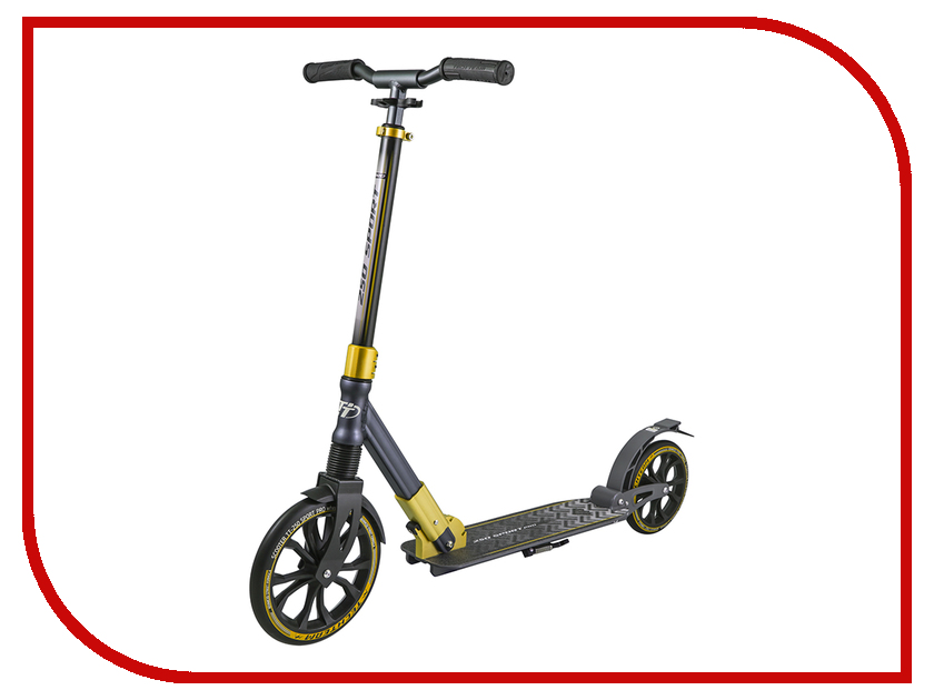 

Самокат Tech Team TT-250 Sport Pro 2018 Black-Gold, TT-250 Sport Pro
