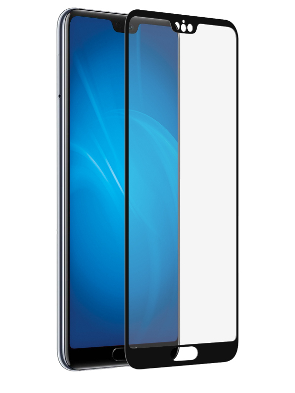 

Аксессуар Защитное стекло Optmobilion для Huawie P20 Pro 2.5D Black, Huawie P20 Pro