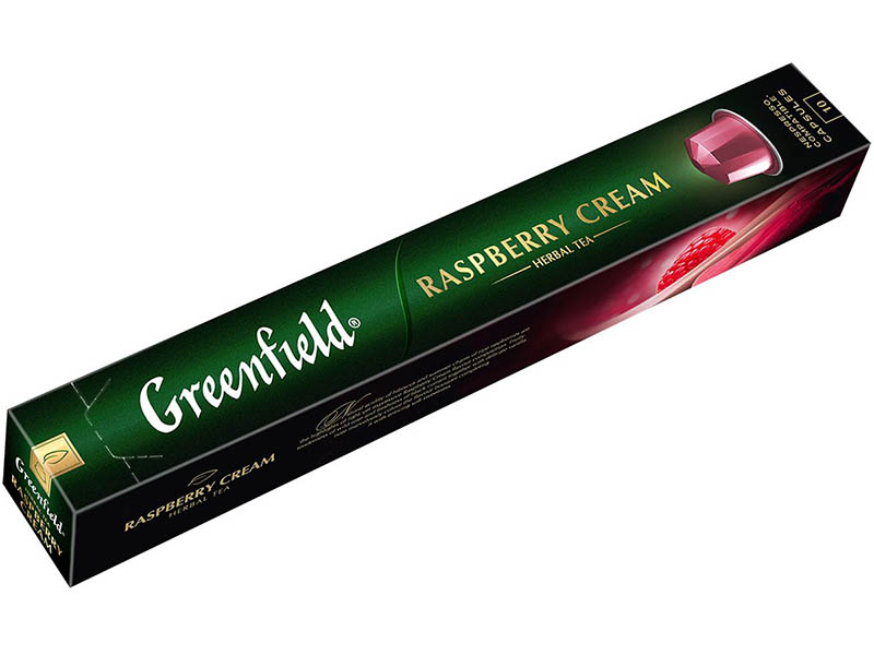 фото Капсулы Greenfield Чай Raspberry Cream 10шт