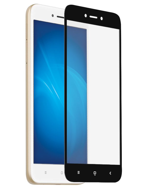 

Аксессуар Защитное стекло Optmobilion для Xiaomi Redmi 5A 2.5D Black, Xiaomi Redmi 5A