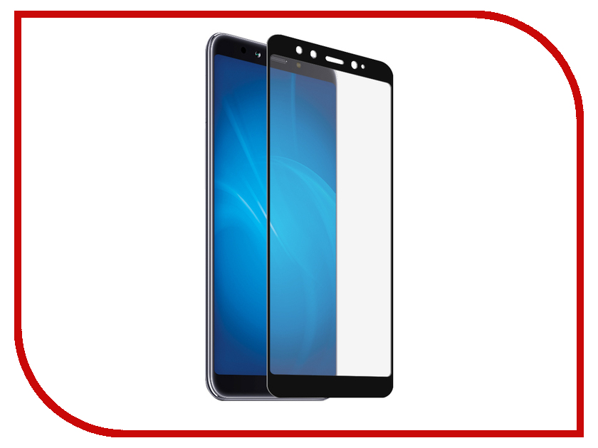 фото Аксессуар Защитное стекло Optmobilion для Xiaomi Redmi 6X 2.5D Black