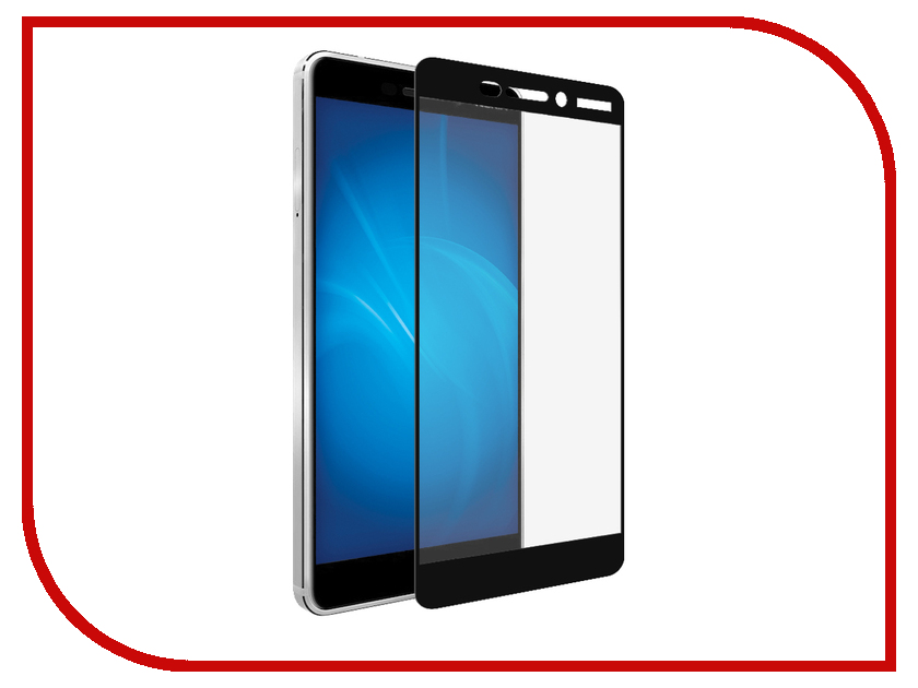 

Аксессуар Защитное стекло для Nokia 6.1 Optmobilion 2.5D Black, Nokia 6.1