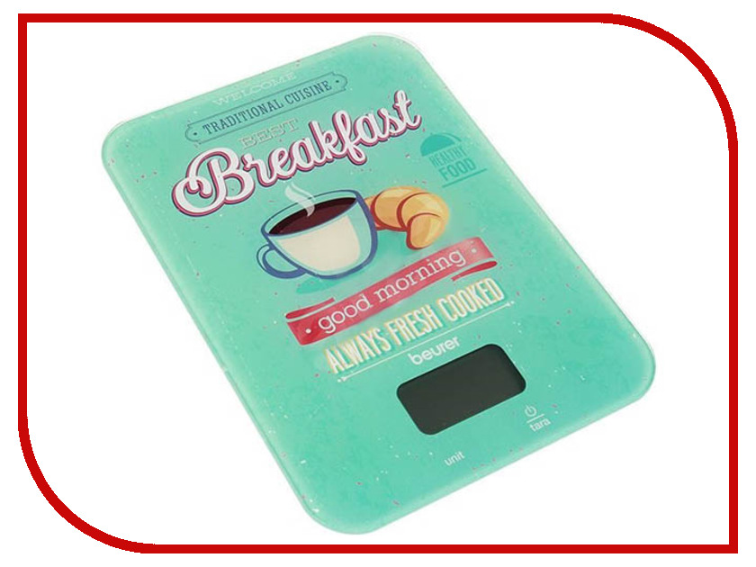 

Весы Beurer KS 19 Breakfast Light Blue, KS 19 Breakfast