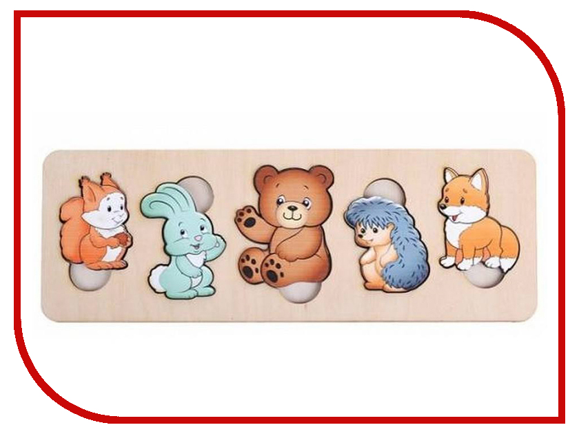 

Пазл Нескучные игры Дикие животные 7995/45, 7995/45