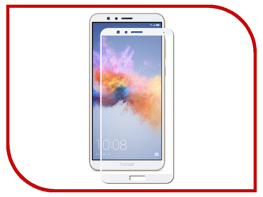 фото Аксессуар Защитное стекло для Honor 7X Optmobilion 2.5D White