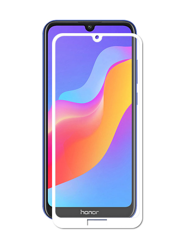 фото Аксессуар Защитное стекло Optmobilion для Honor 8A 2.5D White