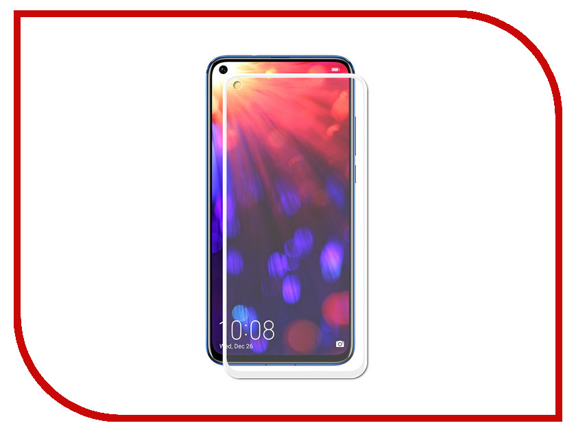 фото Аксессуар Защитное стекло для Huawie Nova 4 Optmobilion 2.5D White