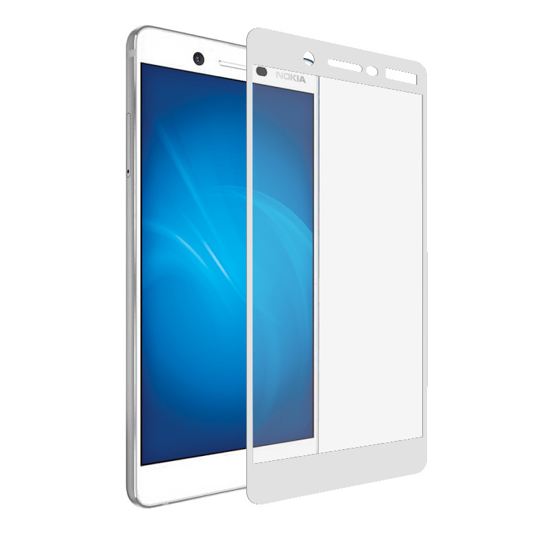 

Аксессуар Защитное стекло Optmobilion для Nokia 7 / 7 2018 2.5D White, Nokia 7 / 7 2018