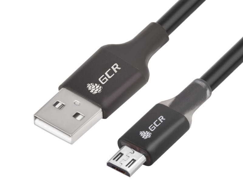 

Аксессуар Greenconnect USB 2.0 AM - Micro B 5pin 0.5m Black GCR-51160, GCR-51160