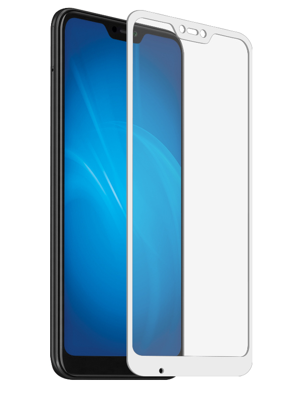 

Аксессуар Защитное стекло Optmobilion для Xiaomi Mi A2 Lite 2.5D White, Xiaomi Mi A2 Lite
