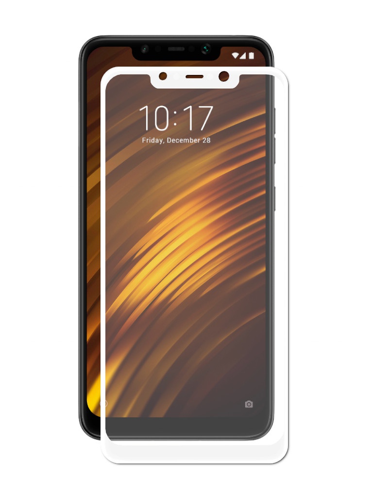 

Аксессуар Защитное стекло Optmobilion для Xiaomi Mi Pocophone F1 2.5D White, Xiaomi Mi Pocophone F1