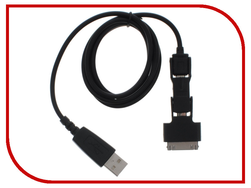 фото Аксессуар Greenconnect Apple Premium USB 2.0 AМ - Micro B - Mini-USB Black GC-U3IN101-0.9m