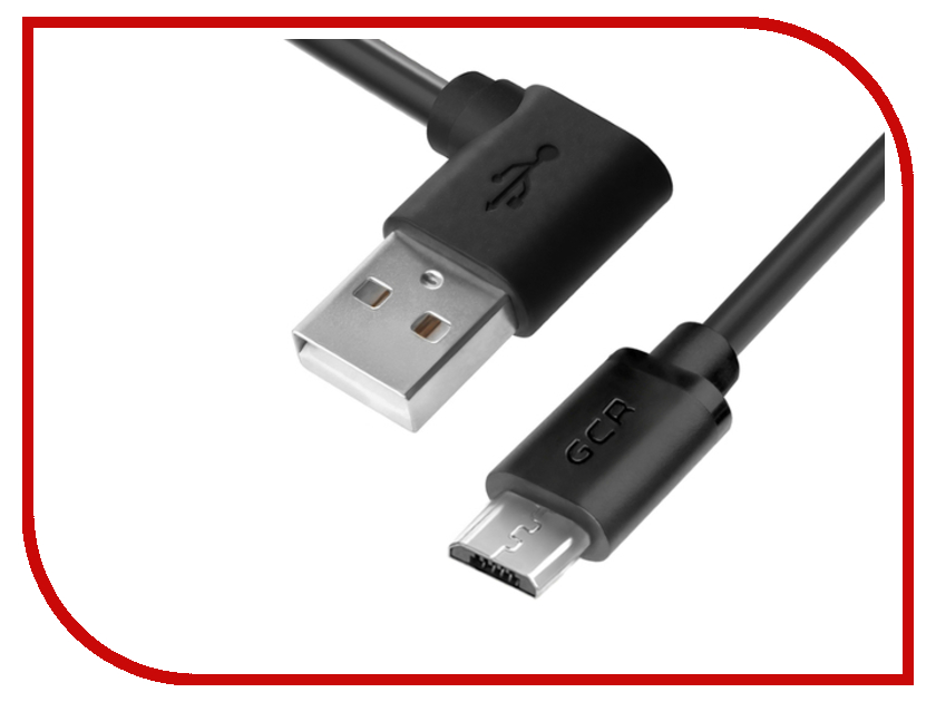 фото Аксессуар Greenconnect USB 2.0 AM - Micro B 5pin 0.3m Black GCR-AUA8MCB6-BB2S-0.3m