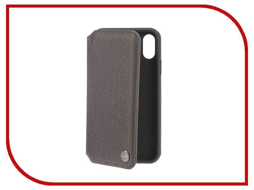 

Аксессуар Чехол Moshi для APPLE iPhone XR Overture Herringbone Grey 99MO091051, 99MO091051