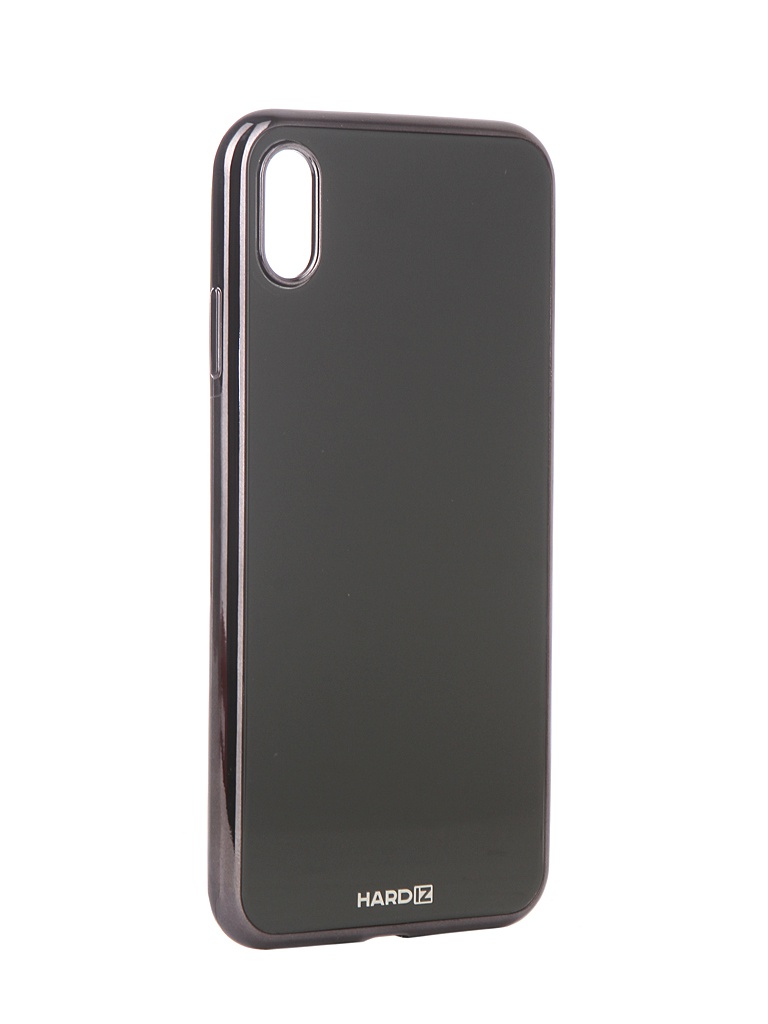 фото Аксессуар Чехол Hardiz для APPLE iPhone XS Max Glass Case Black HRD812701