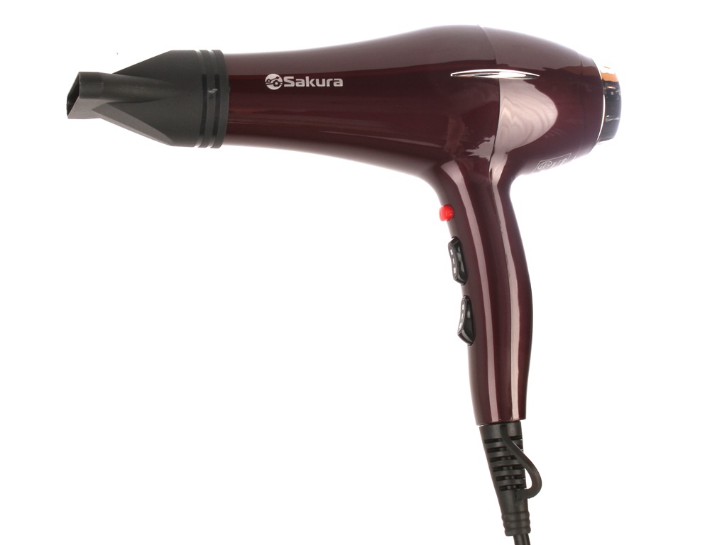 Фен Sakura SA-4037R Professional машинка для стрижки волос sakura sa 5179bl professional
