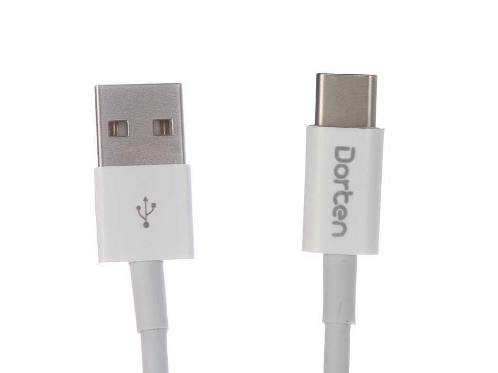 фото Аксессуар Dorten Classic Series USB-C to USB 1m White DN303201