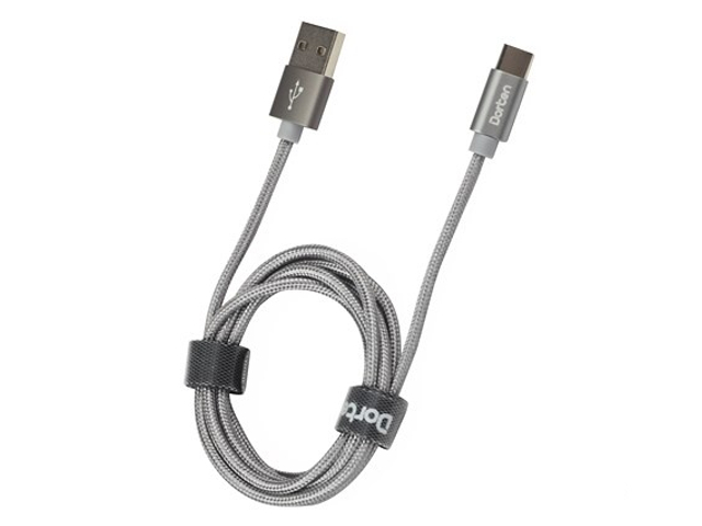 фото Аксессуар Dorten Metallic Series USB-C to USB 1.2m Space Grey DN303300