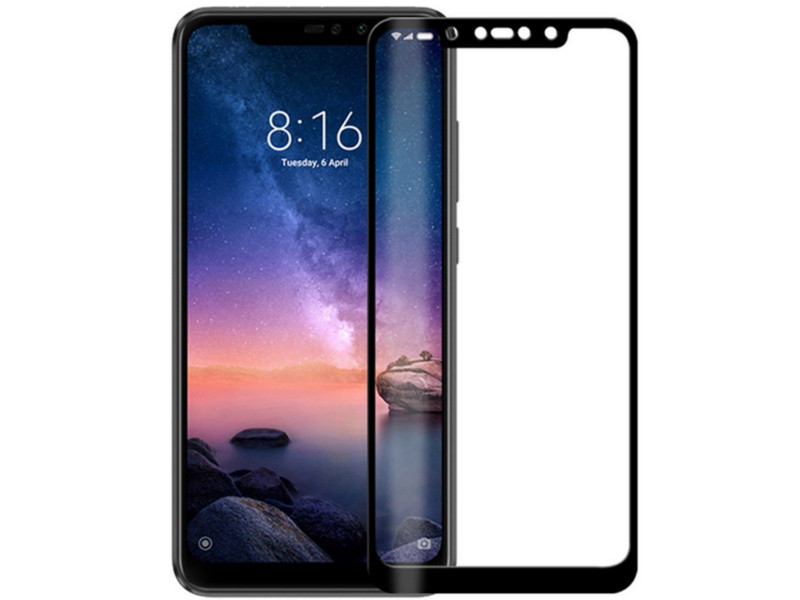 

Аксессуар Защитное стекло Brosco для Xiaomi Redmi Note 6 Pro Black XM-RN6P-GLASS-BLACK, Xiaomi Redmi Note 6 Pro