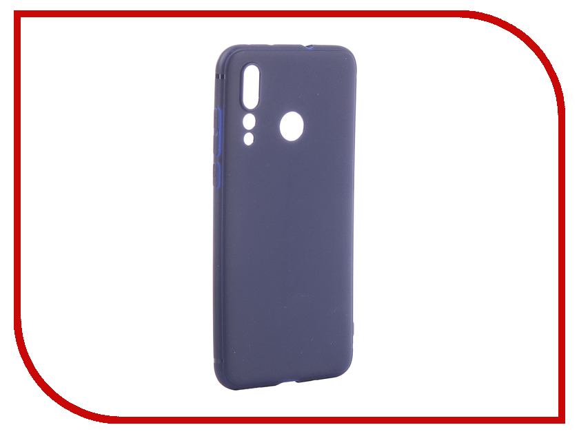 

Аксессуар Чехол для Huawei Nova 4 Brosco Softtouch Silicone Blue HW-N4-TPU-ST-BLUE, Huawei Nova