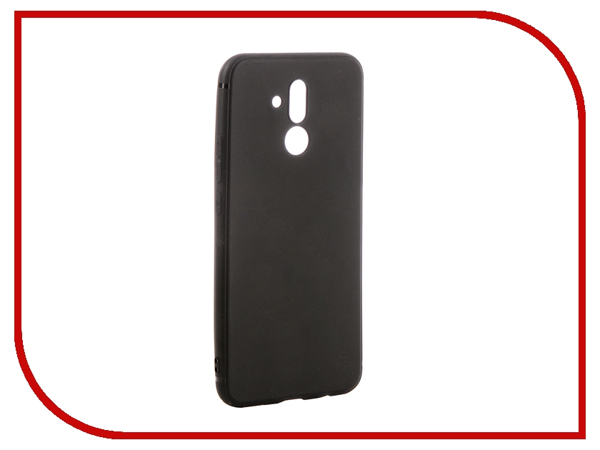 фото Аксессуар Чехол для Huawei Mate 20 Lite Brosco Softtouch Silicone Black HW-M20L-TPU-ST-BLACK