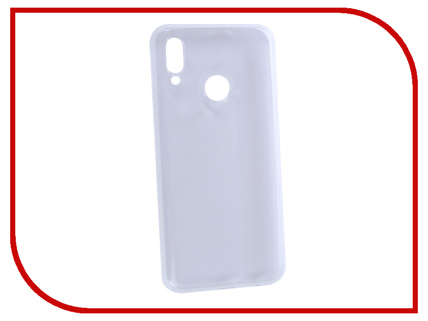 фото Аксессуар Чехол для Huawei P Smart 2019 Brosco Silicone Transparent HW-PS(19)-TPU-TRANSPARENT