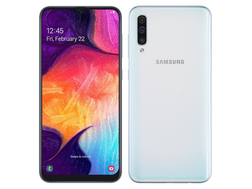 

Сотовый телефон Samsung Galaxy A50 64GB White, SM-A505F A50