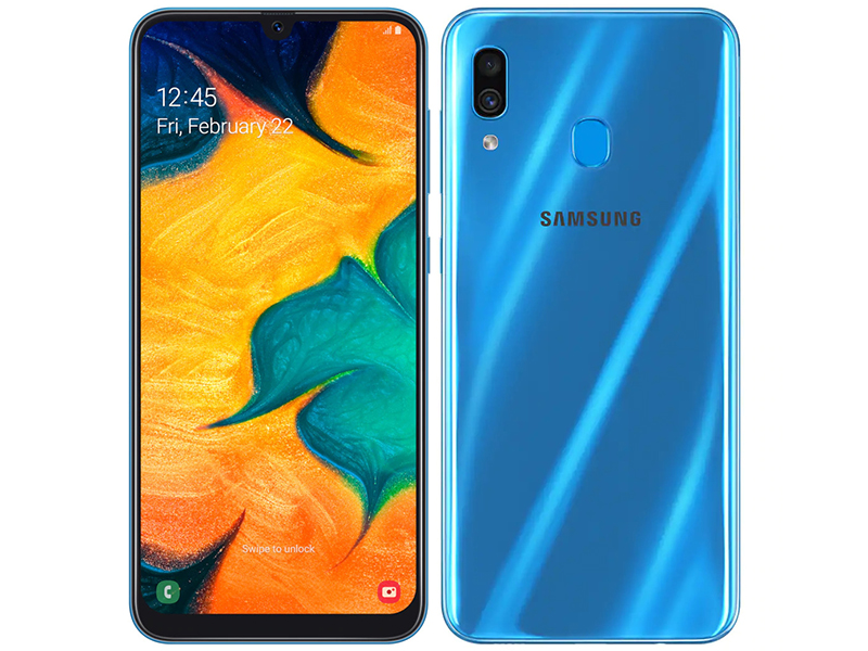 

Сотовый телефон Samsung SM-A305F Galaxy A30 3Gb RAM 32Gb Blue, SM-A305F A30