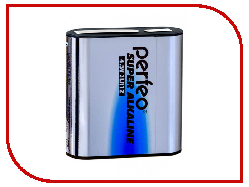 

Батарейка Perfeo 3LR12/1SH Super Alkaline (1 штука), 3LR12/1SH